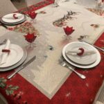 Obrus świąteczny z Mikołajem – Papa Noel