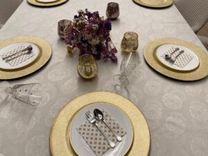 Obrus dekoracyjny Aurora, plamoodporny